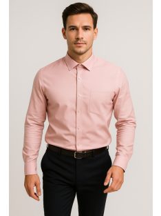 Thomas Jeans férfi slim fit ing púderrózsaszín