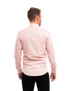 Pánska košeľa Thomas Jeans slim fit v pudrovo ružovej farbe