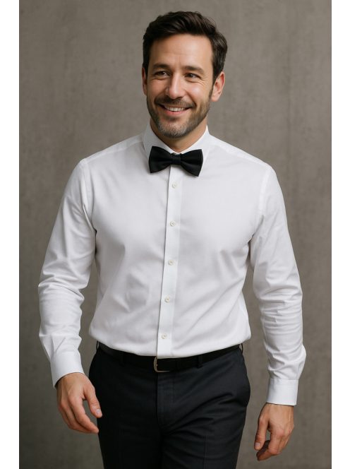 Pánska košeľa Thomas Jemas slim fit, biela