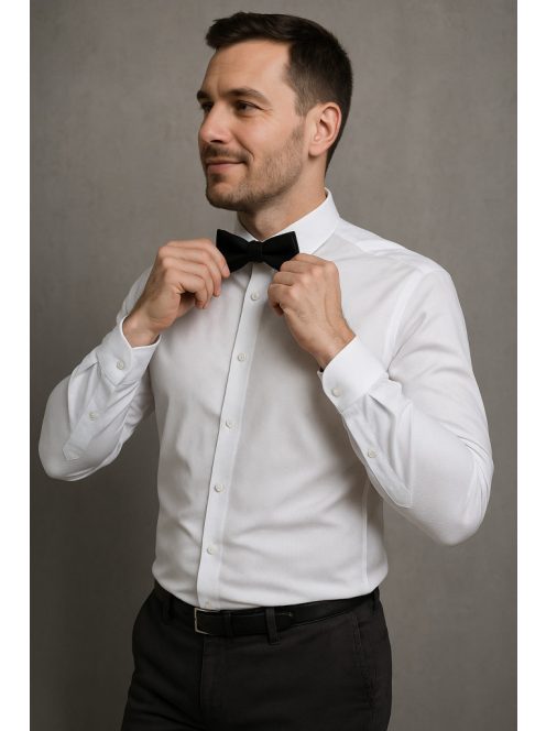Pánska košeľa Thomas Jemas slim fit, biela