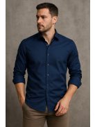 Pánska košeľa Thomas Jeans slim fit, tmavomodrá