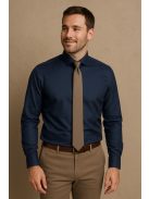 Thomas Jeans férfi slim fit ing, sötétkék