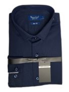 Thomas Jeans férfi slim fit ing, sötétkék