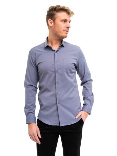 Thomas Jeans férfi slim fit ing sötétszürke