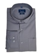 Pánska košeľa Thomas Jeans slim fit, tmavošedá