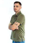 Tričko s golierom Thomas Jeans so zelenou vreckou