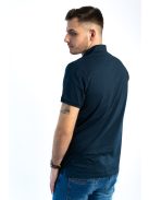 Polo tričko Thomas Jeans s golierom, tmavomodré s vreckom