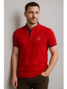 Thomas Jeans álló nyakú piros póló