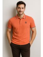 Thomas Jeans piké galléros póló barackvirág színű