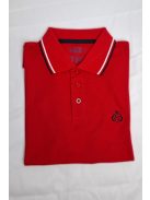 Thomas Jeans piké piros galléros póló