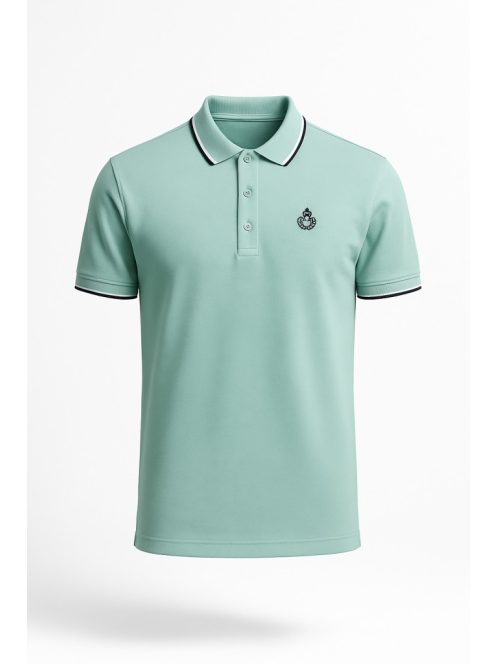 Thomas Jeans piké galléros póló mentazöld