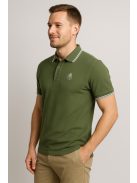 Thomas Jeans piké galléros póló katonazöld