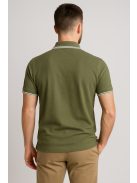 Thomas Jeans piké galléros póló katonazöld