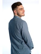Thomas Jeans férfi ing kékesszürke, regular fit