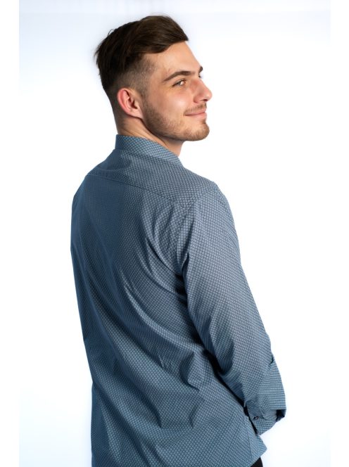 Thomas Jeans férfi ing kékesszürke, regular fit