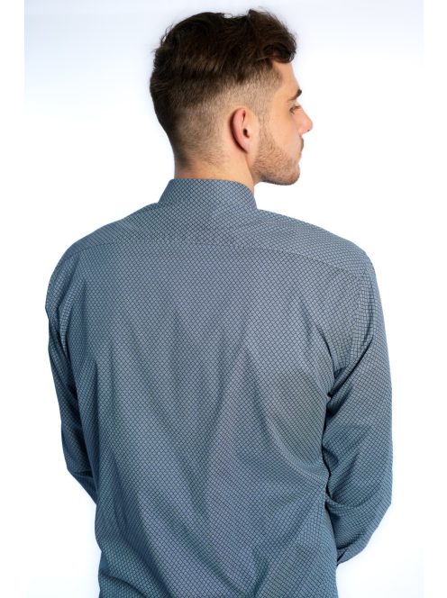 Thomas Jeans férfi ing kékesszürke, regular fit