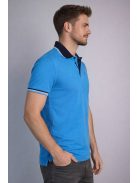 Thomas Jeans galléros póló kék