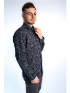 Pánska košeľa Thomas Jeans tmavomodrá s veľkým vzorom