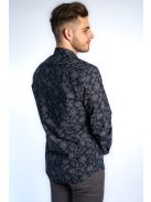 Thomas Jeans férfi ing éjkék nagymintás