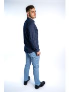 Thomas Jeans férfi ing sötétkék aprómintás