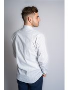 Thomas Jeans férfi ing fehér aprómintás