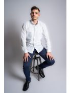 Thomas Jeans férfi ing fehér aprómintás