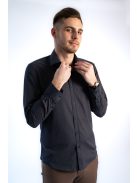 Thomas Jeans férfi ing sötétkék-barna