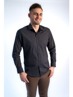 Thomas Jeans férfi ing sötétkék-barna