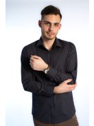 Thomas Jeans férfi ing sötétkék-barna