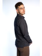 Thomas Jeans férfi ing sötétkék-barna