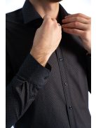 Thomas Jeans férfi ing sötétkék-barna