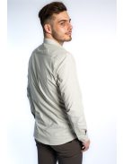 Thomas Jeans férfi ing bézs aprómintás