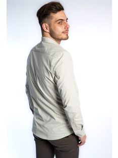 Thomas Jeans férfi ing bézs aprómintás