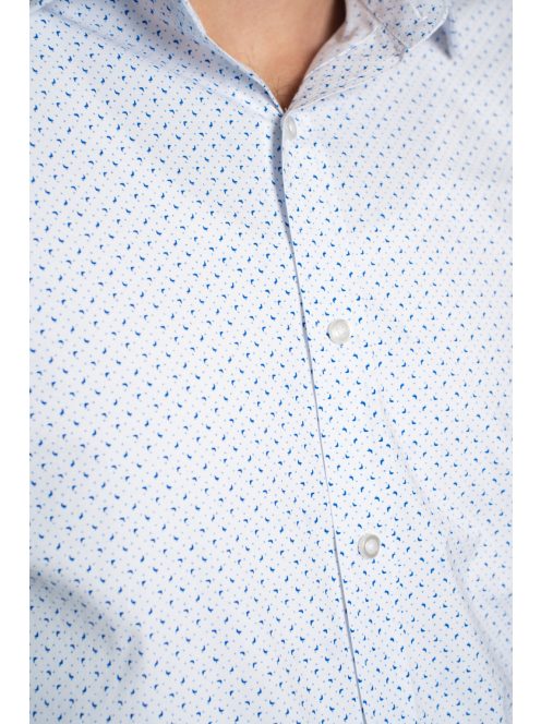 Thomas Jeans férfi ing fehér elegáns aprómintás