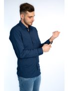 Thomas Jeans férfi ing kék aprómintás