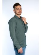 Thomas Jeans férfi ing zöld aprómintás