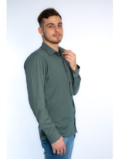 Thomas Jeans férfi ing zöld aprómintás