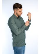 Thomas Jeans férfi ing zöld aprómintás