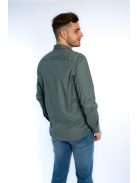 Pánska košeľa Thomas Jeans so zeleným jemným vzorom
