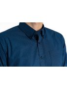 Thomas Jeans kék mintás férfi ing egyenes