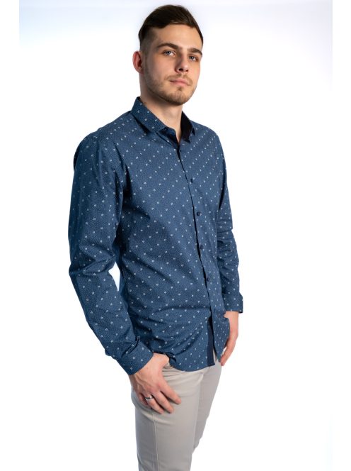 Thomas Jeans férfi ing apró mintával