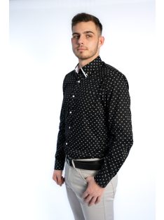 Thomas Jeans férfi ing levél mintával