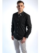 Thomas Jeans férfi ing levél mintával