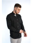 Thomas Jeans férfi ing levél mintával