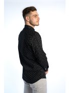 Thomas Jeans férfi ing levél mintával