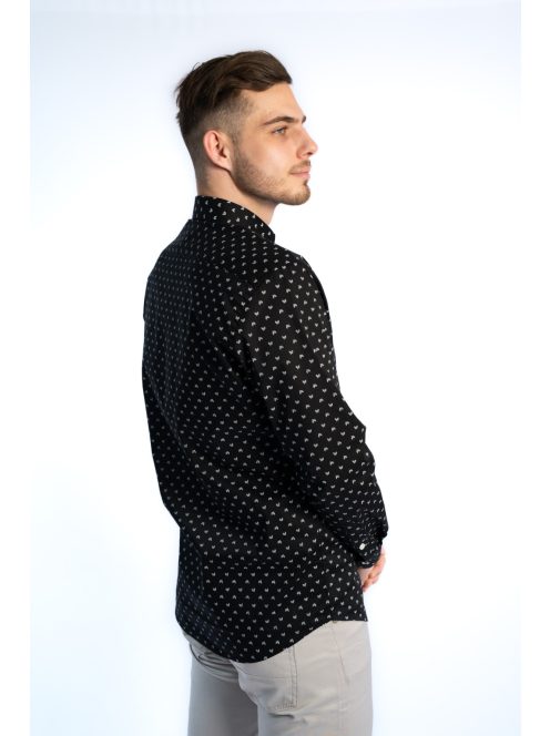 Thomas Jeans férfi ing levél mintával