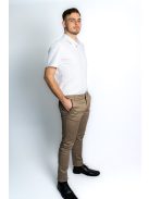 Biela košeľa s krátkymi rukávmi a úzkym strihom od Thomas Jeans
