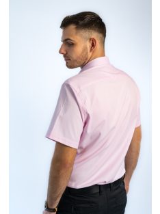 Ružová košeľa s krátkymi rukávmi Thomas Jeans v štíhlom strihu