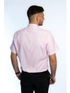 Ružová košeľa s krátkymi rukávmi Thomas Jeans v štíhlom strihu
