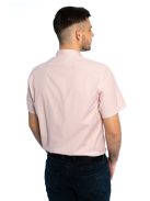 Thomas Jeans pudrovoružová slim fit košeľa s krátkymi rukávmi